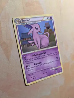 Espeon - 2/90 (HGSS Undaunted) Rare Deck Exclusives NEAR MINT Pokemon Card TCG - Image 5