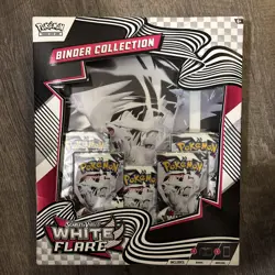 POKEMON TCG BUNDLE W NEW WHITE FLARE BINDER & 500+ BLK/151/PRE CARDS - SEE DEETS - Image 2