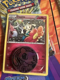 2x POKEMON XY STEAM SIEGE BLISTER BOOSTER PACK NEW FLOETTE BLACK STAR PROMO - Image 3