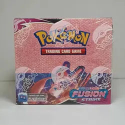 Pokemon TCG Fusion Strike Booster Box 36 Packs Sword & Shield New Factory Sealed - Image 1