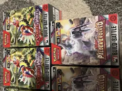 X5 Pokemon TCG Scarlet & Violet Paldea Evolved Build and Battle Box Factory Seal - Image 3