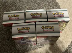 X5 Pokemon TCG Scarlet & Violet Paldea Evolved Build and Battle Box Factory Seal - Image 5