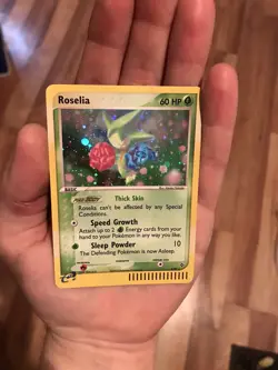 Roselia Holo Rare E Reader 9/97 Ex Dragon 2003 Pokemon TCG - NM - Image 1