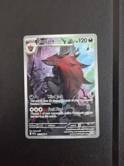 ZOROARK 143/086 - White Flare - Illustration Rare - Pokemon TCG NM - Image 1