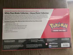 Pokemon White Flare Binder Collection And Unova Poster Collection Sealed - Image 3