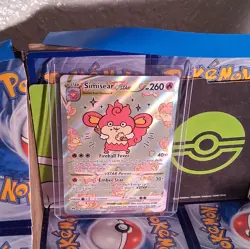 The Pokemon Company Simisear VSTAR GG37/GG70 Crown Zenith GG Holo UR 260 HP - Image 1