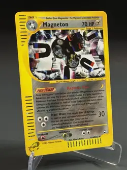 Pokemon Magneton H16/H32 Aquapolis Holo Rare 2002 e-Reader NM - Image 2
