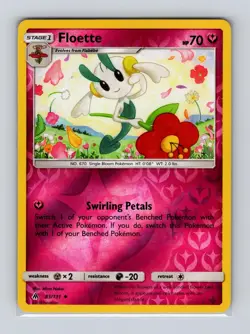 Floette 85/131 Uncommon Forbidden Light Pokemon Reverse Holo Near Mint - Image 1