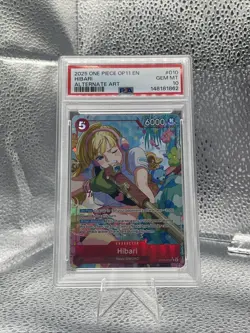 One Piece Hibari Alternate Art Op11-010 Psa 10 - Image 1