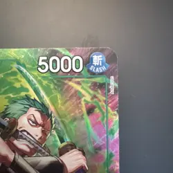 Roronoa Zoro Treasure Rare OP13-037 TR Adventures On Kamis Island One Piece TCG - Image 3