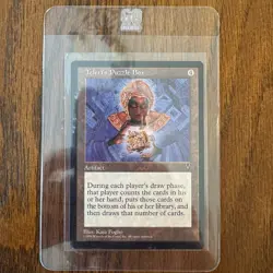 Teferi's Puzzle Box Visions MTG Magic the Gathering Card 1996 Vintage - Image 3