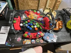 Lot Of 34 Bakugan, 14 Ability Cards, 32 Gate Cards, GEN 3 ARENA AND ACCESSORIES - Image 1