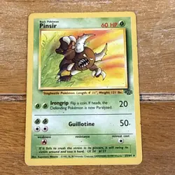 Pinsir 25/64 Rare Jungle Set WOTC Pokemon Card - Image 1