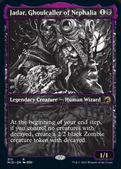 Jadar, Ghoulcaller of Nephalia (Showcase) -Foil Near Mint MTG - Image 1