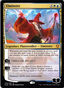 Elminster 274 Commander Legends: Battle for Baldur's Gate NM - Image 1