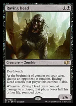 MTG - Raving Dead - Commander 2014 - NM, English Magic FLAT RATE SHIP - Image 1