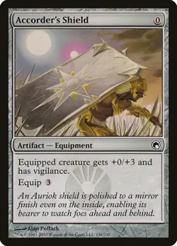 Accorder's Shield (136) Scars of Mirrodin SOM MTG Magic - Image 1