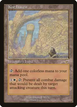 Kor Haven (141) Nemesis NEM MTG Magic - Image 1