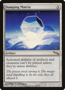 Damping Matrix (161) Mirrodin MRD MTG Magic - Image 1