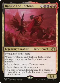 Rankle and Torbran (252) March of the Machine MOM MTG Magic - Image 1