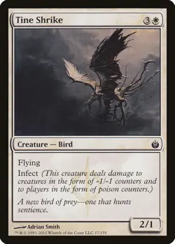 Tine Shrike (017) Mirrodin Besieged MBS MTG Magic - Image 1