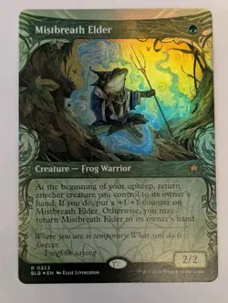 Mistbreath Elder (Showcase) Bloomburrow Foil - MTG RARE - Image 1