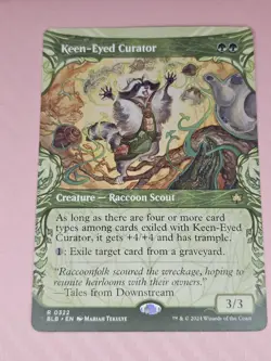 Magic TCG: Keen-Eyed Curator (Showcase) Bloomburrow Regular - Image 1