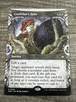 Cruelclaw's Heist SHOWCASE Bloomburrow Magic MTG NM - Image 1