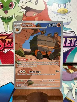 Crustle 130/086 Illustration Rare - Black Bolt - Pokemon TCG - SHIPS FAST - Image 1