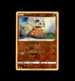 Cubone 069/163 Promo Trick or Trade BOOster Pokemon Near Mint - Image 1