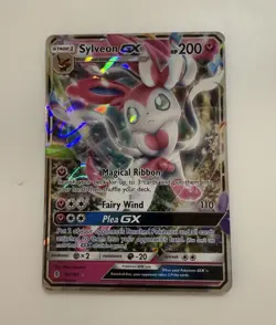 The Pokemon Company Sylveon GX Holo Ultra Rare 92/145 Guardians Rising 200 HP - Image 1