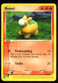 Numel Common - ex Dragon 69/97 2003 NM Pokemon - Image 1