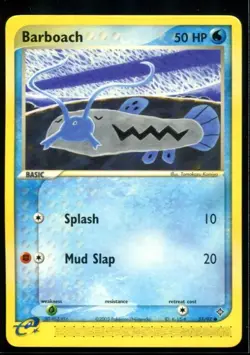 Barboach Common - ex Dragon 51/97 2003 NM Pokemon - Image 1