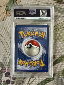 Pokemon TCG Vaporeon 1st Edition Holo Rare PSA 8 - Image 2