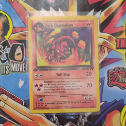 Pokemon TCG Team Rocket Dark Charmeleon 32/82 Uncommon Regular Unlimited 50 HP - Image 1