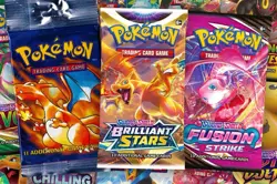 LOT OF 3 RANDOM Pokemon Booster Packs (ANY SET) - Image 1