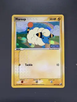Pokemon TCG Mareep 62/115 Unseen Forces Stamped Reverse Holo - Image 1
