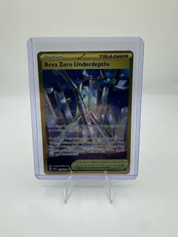 Area Zero Underdepths - 174/142 - Pokemon Stellar Crown Secret Rare NM - Image 3