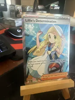 Pokemon Lillie's Determination 169/132 Mega Evolution Me01 Ultra Rare Full Art - Image 2