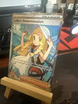 Pokemon Lillie's Determination 169/132 Mega Evolution Me01 Ultra Rare Full Art - Image 3