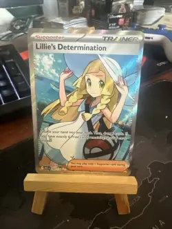 Pokemon Lillie's Determination 169/132 Mega Evolution Me01 Ultra Rare Full Art - Image 4