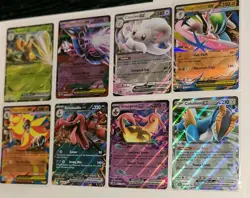 Pokemon TCG Chaos Rising Lot Mega Pyroar EX, Krookodile, Gourgeist, Cobalion NM - Image 1