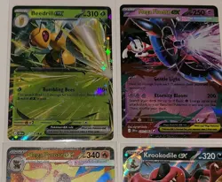 Pokemon TCG Chaos Rising Lot Mega Pyroar EX, Krookodile, Gourgeist, Cobalion NM - Image 5