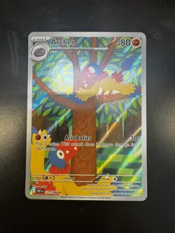 Archen 131/086 Holo Illustration Rare White Flare Pokemon Holo Near Mint - Image 3