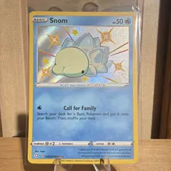 Pokemon TCG Snom SV033/SV122 Shining Fates Shiny - Image 1