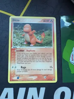 Pokemon Ditto Charmander 37/113 EX Delta Species Rare 2005 038💎NM💎 - Image 1