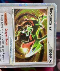 Rayquaza ex #102 Deoxys Holo Pokemon - Image 5