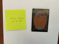 MTG Magic The Gathering Yawgmoth's Will 2007 Judge Promo Gift Card NM Foil - Image 2