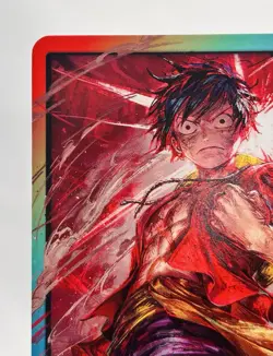 S5947 Monkey D. Luffy P L Japanese One Piece 8 Pack Battle PROMO Card A4 - Image 3