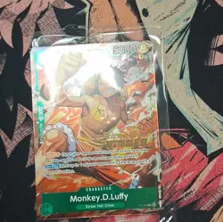 Bandai One Piece Card Game Monkey D. Luffy P-135 Promo Holo Character ENG 5000 - Image 1